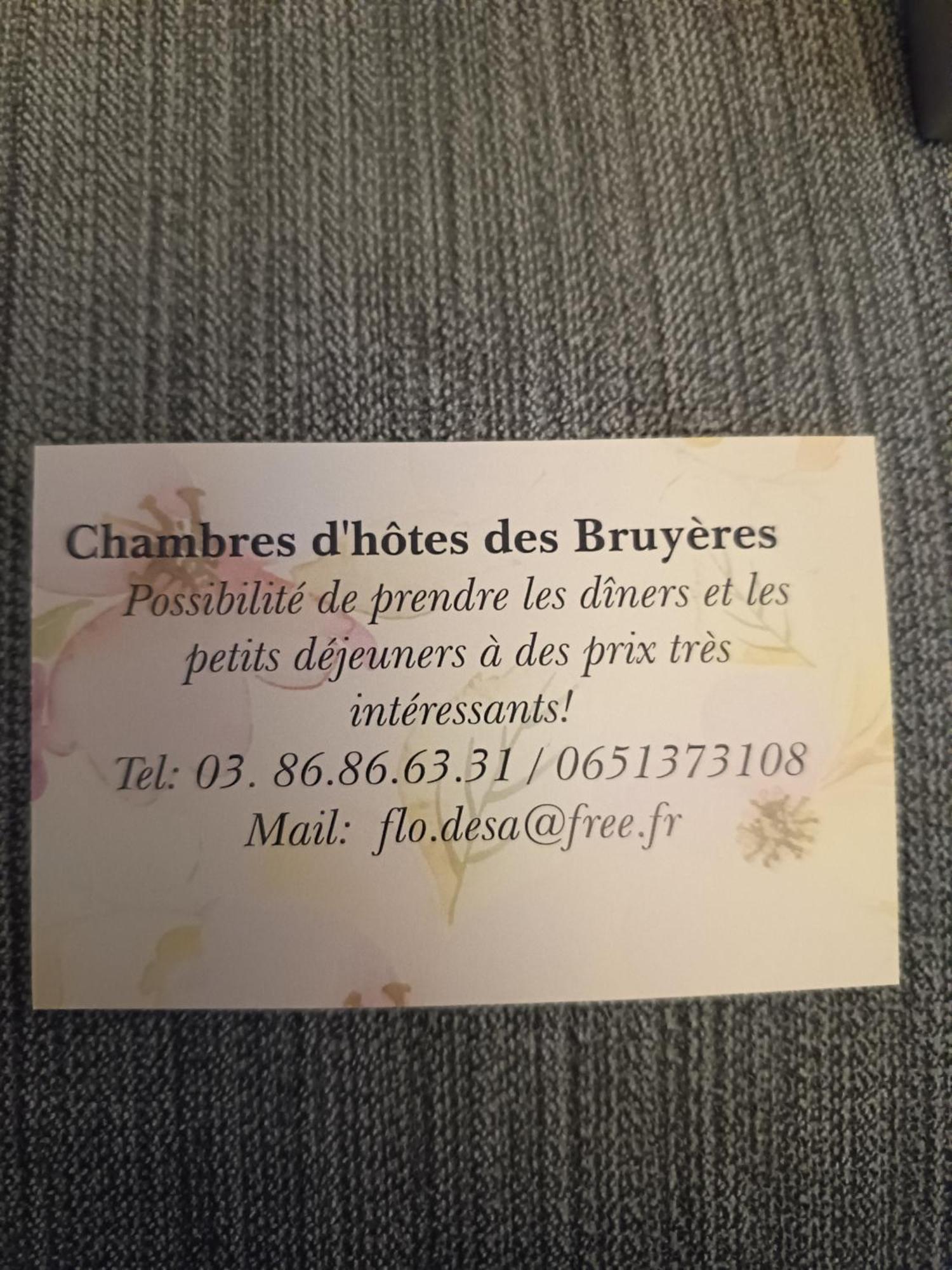Chambres D'Hotes Des Bruyeres Collemiers Номер фото