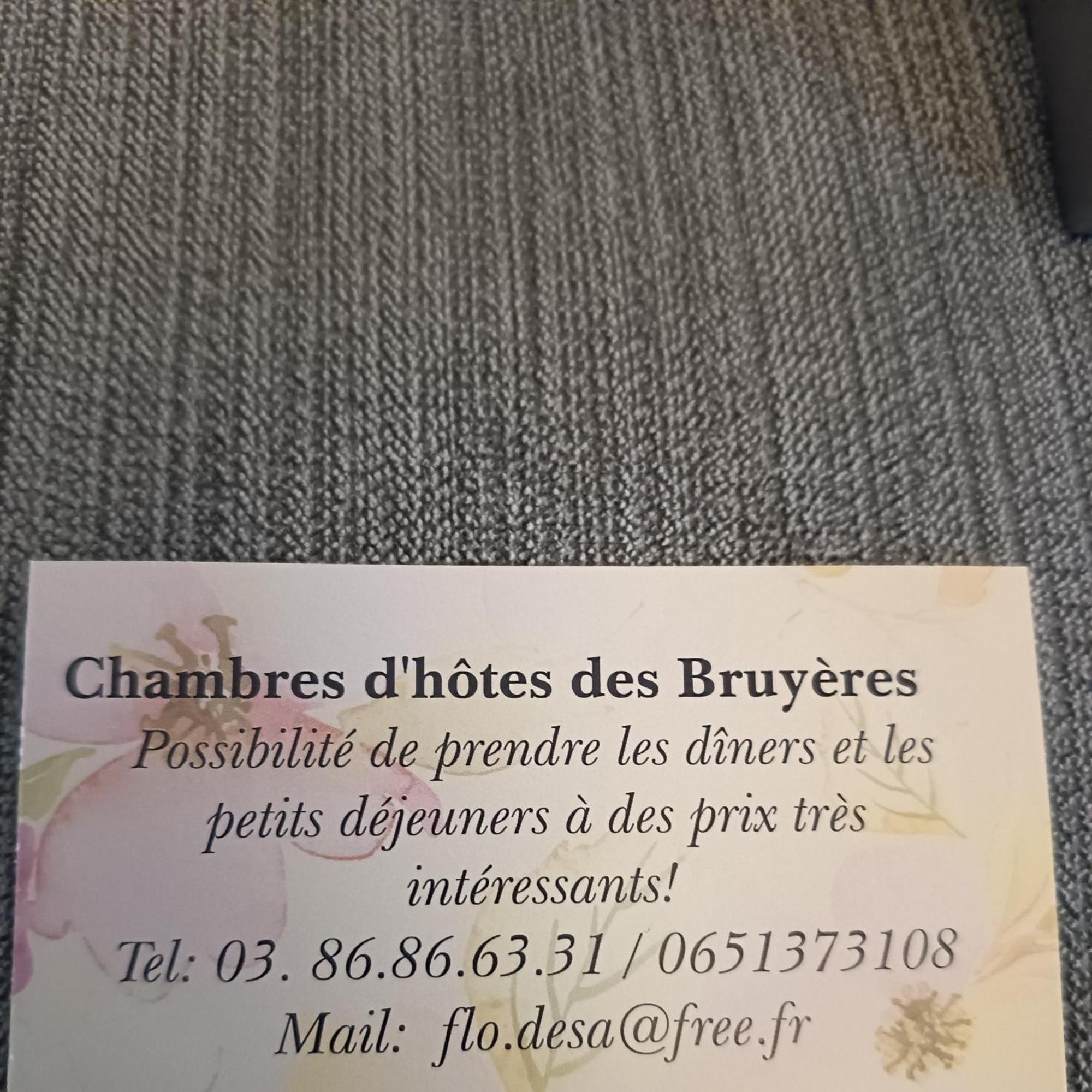 Chambres D'Hotes Des Bruyeres Collemiers Экстерьер фото